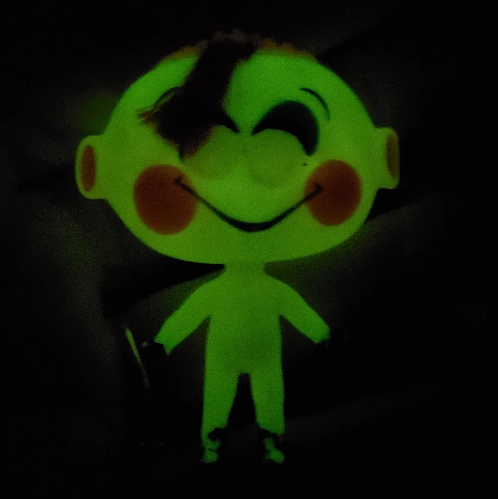 Kozmic Kiddles 1968 Mattel Martian Doll Yellow Fellow alien figurine